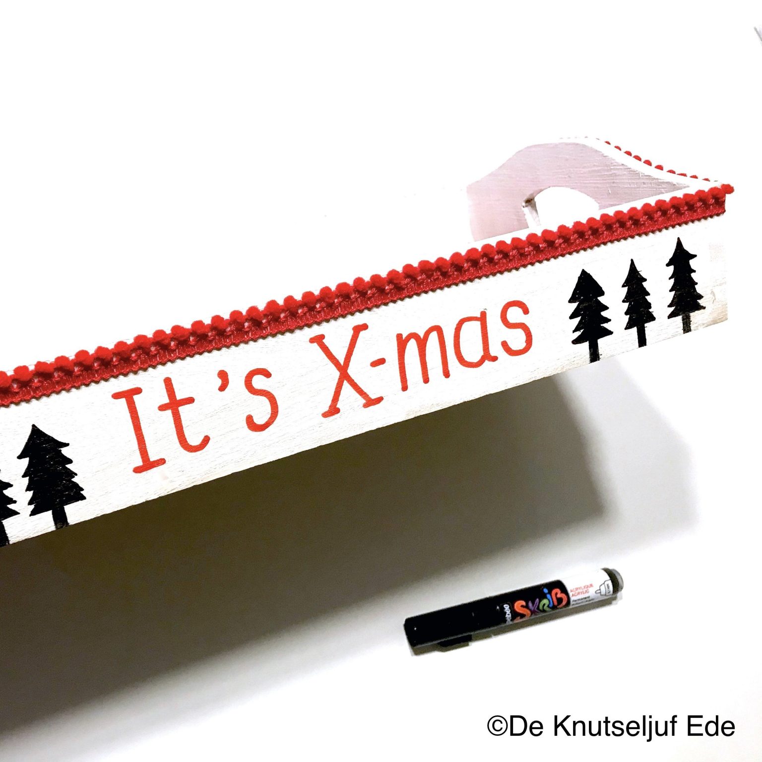 575300 Kerst Dienblad - De Knutseljuf