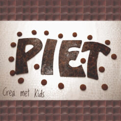 MDF Decopatch Letters Piet van Crea met Kids PKT04_01