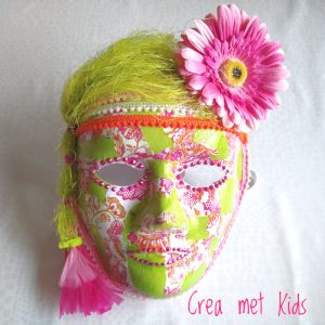 Masker met Decopatch - Crea met Kids