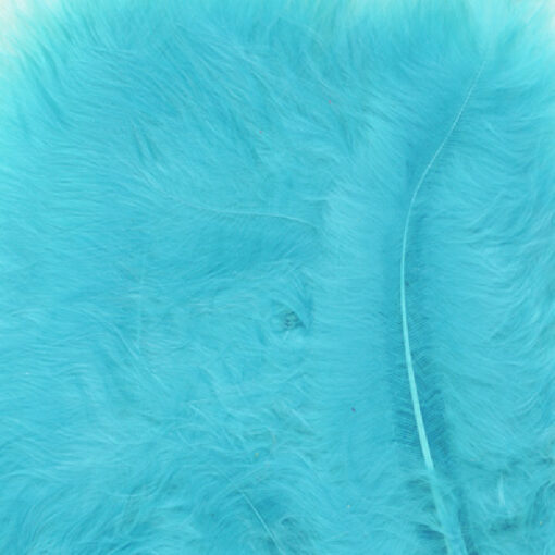 12228-2809 Marabou Veren Turquoise Blauw - Turkoois Blue
