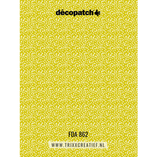 FDA862 Décopatch Papier - Trixx Creatief