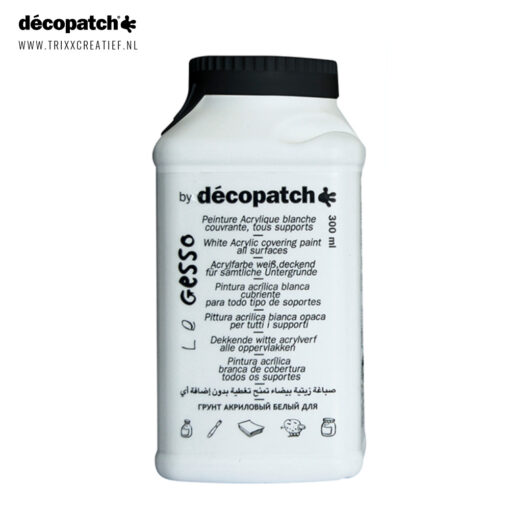 GE300 Décopatch Gesso - 300ml - Trixx Creatief