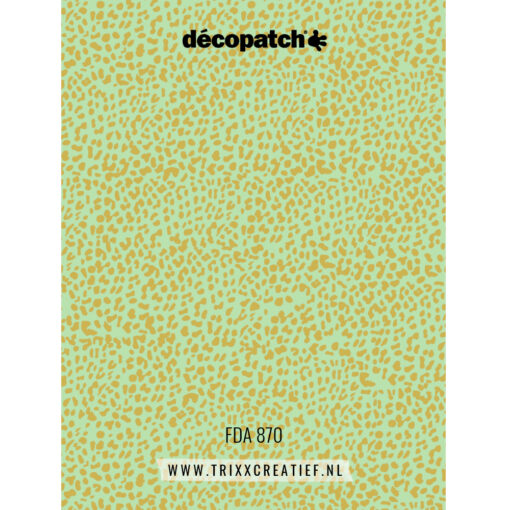 FDA870 Goudfolie Décopatch Papier - Trixx Creatief