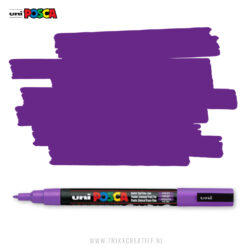 Uni Posca Verfmarker 3M - Paars Violet 0.9-1.3mm - Trixx Creatief