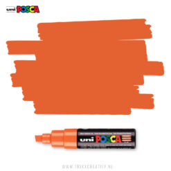 Uni Posca Verfmarker 8K - Oranje 8mm - Trixx Creatief
