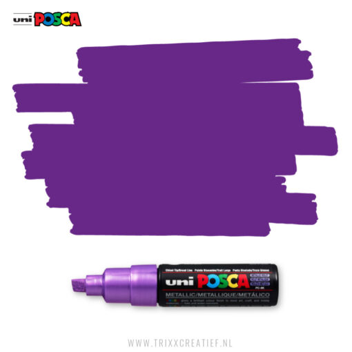 Uni Posca Verfmarker 8K - Paars Violet 8mm - Trixx Creatief