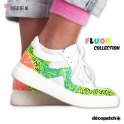 Decopatch Papier - Fluor Collection - Sneakers - Trixx Creatief