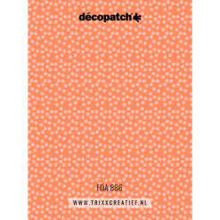 FDA886 Décopatch Papier Fluor - Trixx Creatief