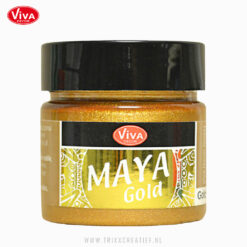 123290234 - Goud - Viva Decor Metallicverf Maya Gold - Trixx Creatief