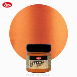 123290634 - Oranje Goud - Viva Decor Metallicverf Maya Gold - Trixx Creatief