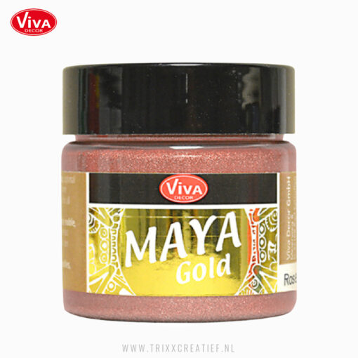 123290934 - Rosé Goud - Viva Decor Metallicverf Maya Gold - Trixx Creatief