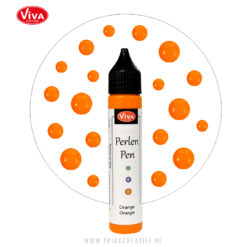 3D Parel Stip Pen - PerlenPen 116230001 Orange Oranje - Trixx Creatief