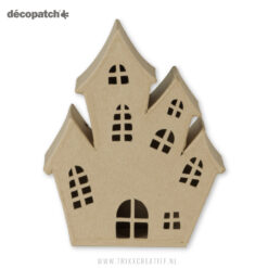 SA232 Spookhuis - Décopatch Papier-maché - Trixx Creatief