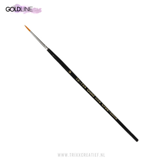 10799 Ronde Nylon Penseel Nr. 0 - Goldline - Trixx Creatief