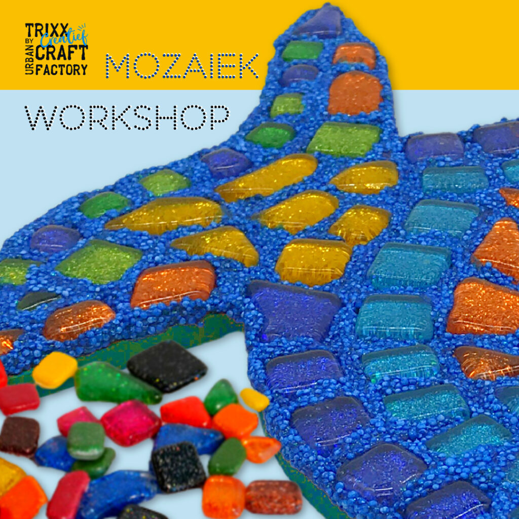 Kinderworkshop - Mozaiek Workshop - Trixx Creatief