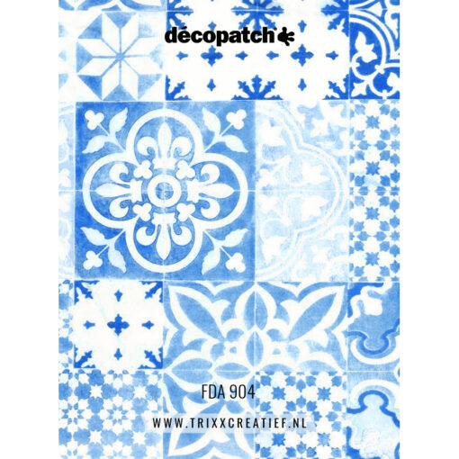 FDA904 Décopatch Papier - Tegels - Trixx Creatief