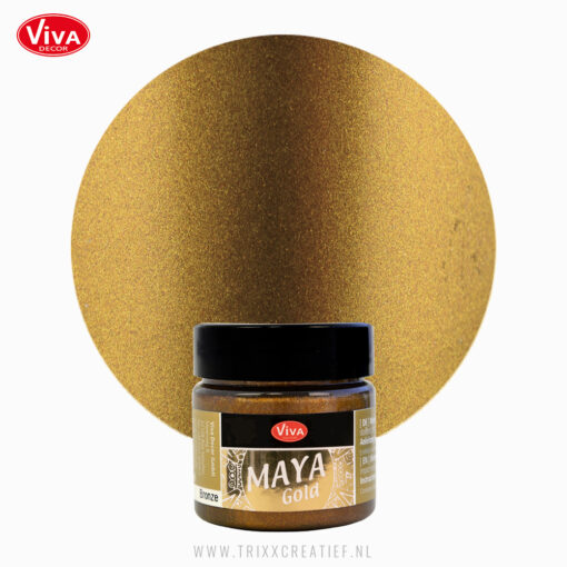 123290334 Brons - Viva Decor Metallicverf Maya Gold - Trixx Creatief